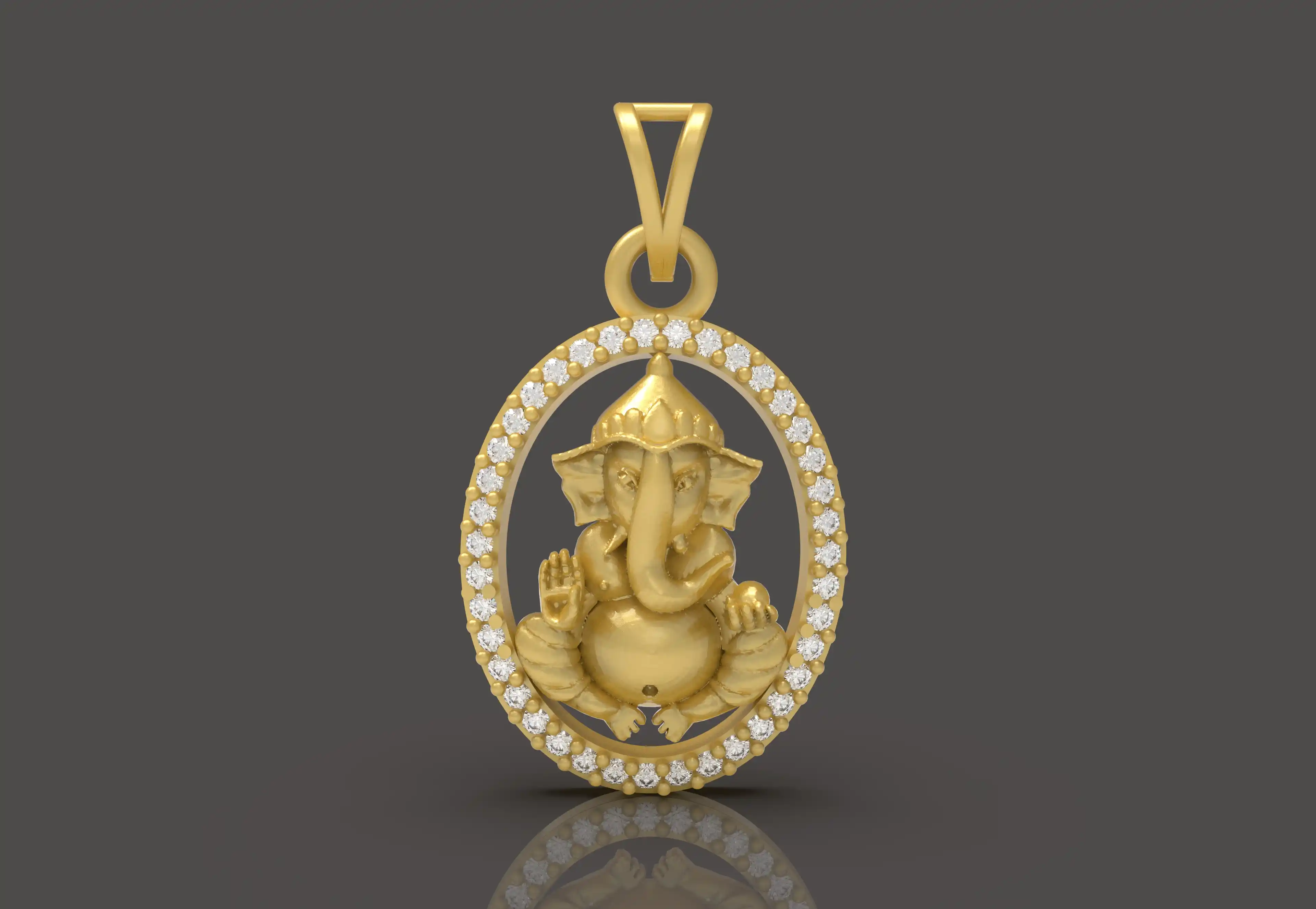 Ganpati Pendant - 0084