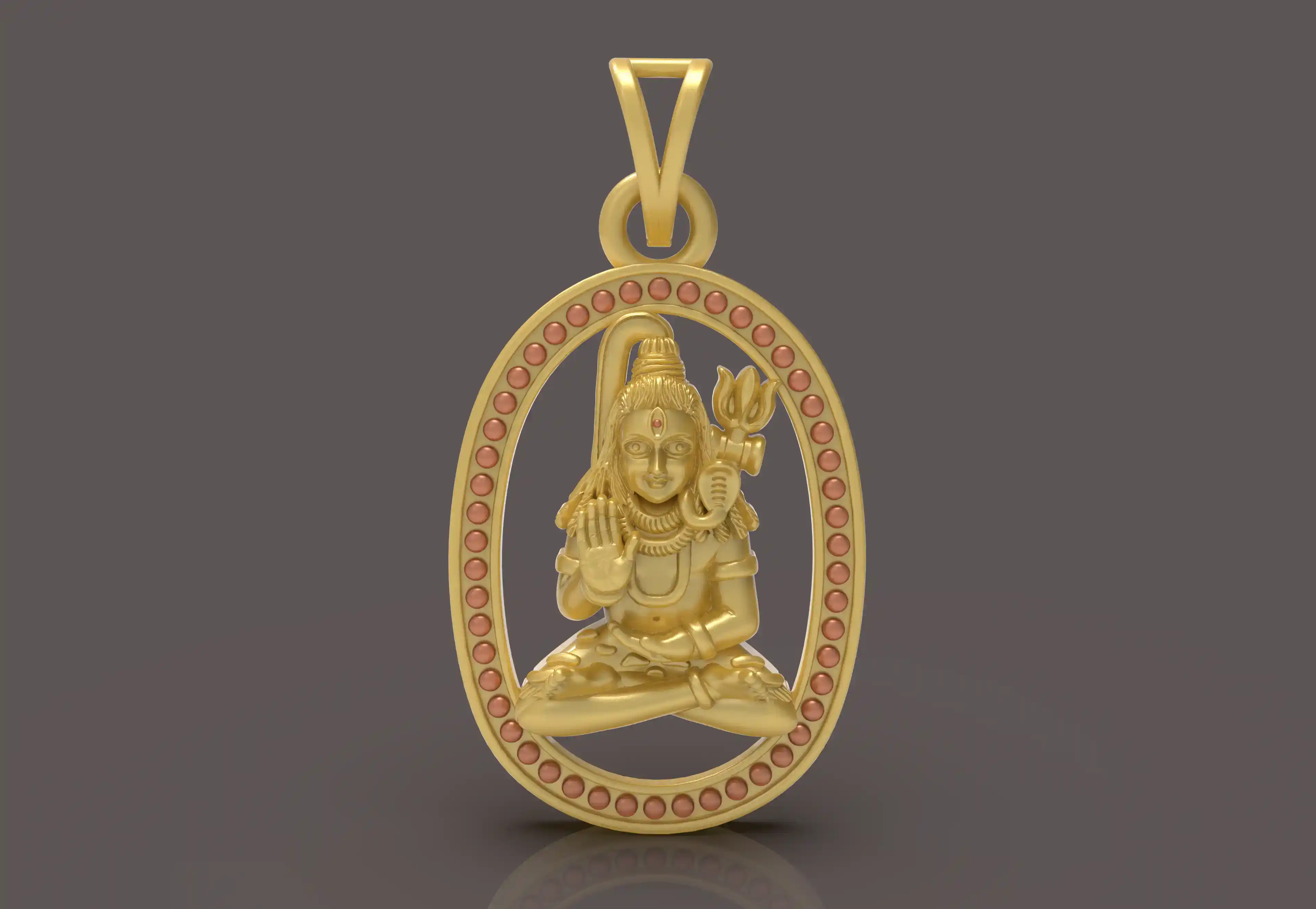 Lord Shiva Pendant - 0092
