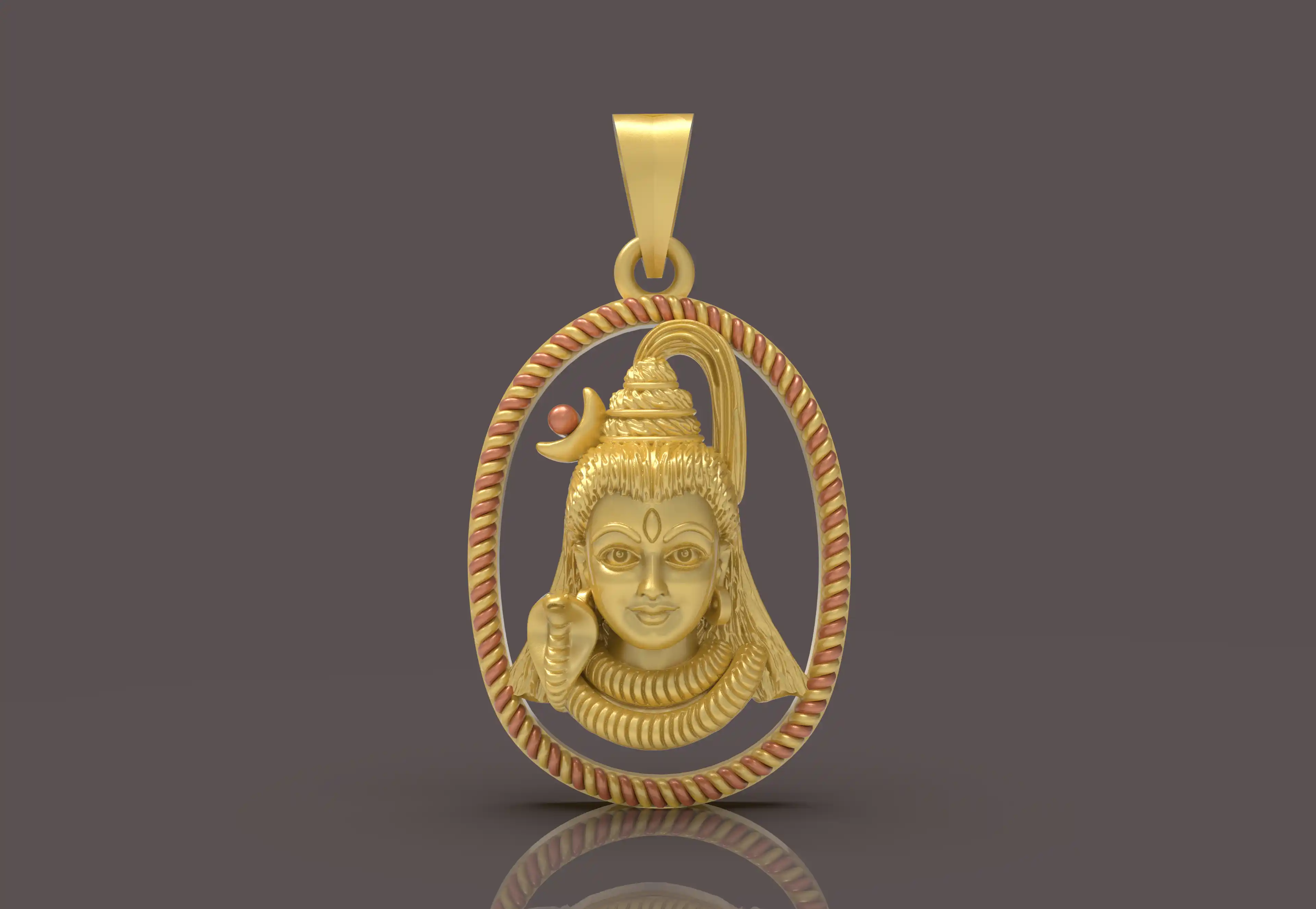Lord Shiva pendant - 0087