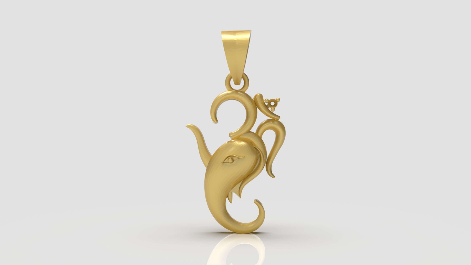 Om Ganesh Pendant-002